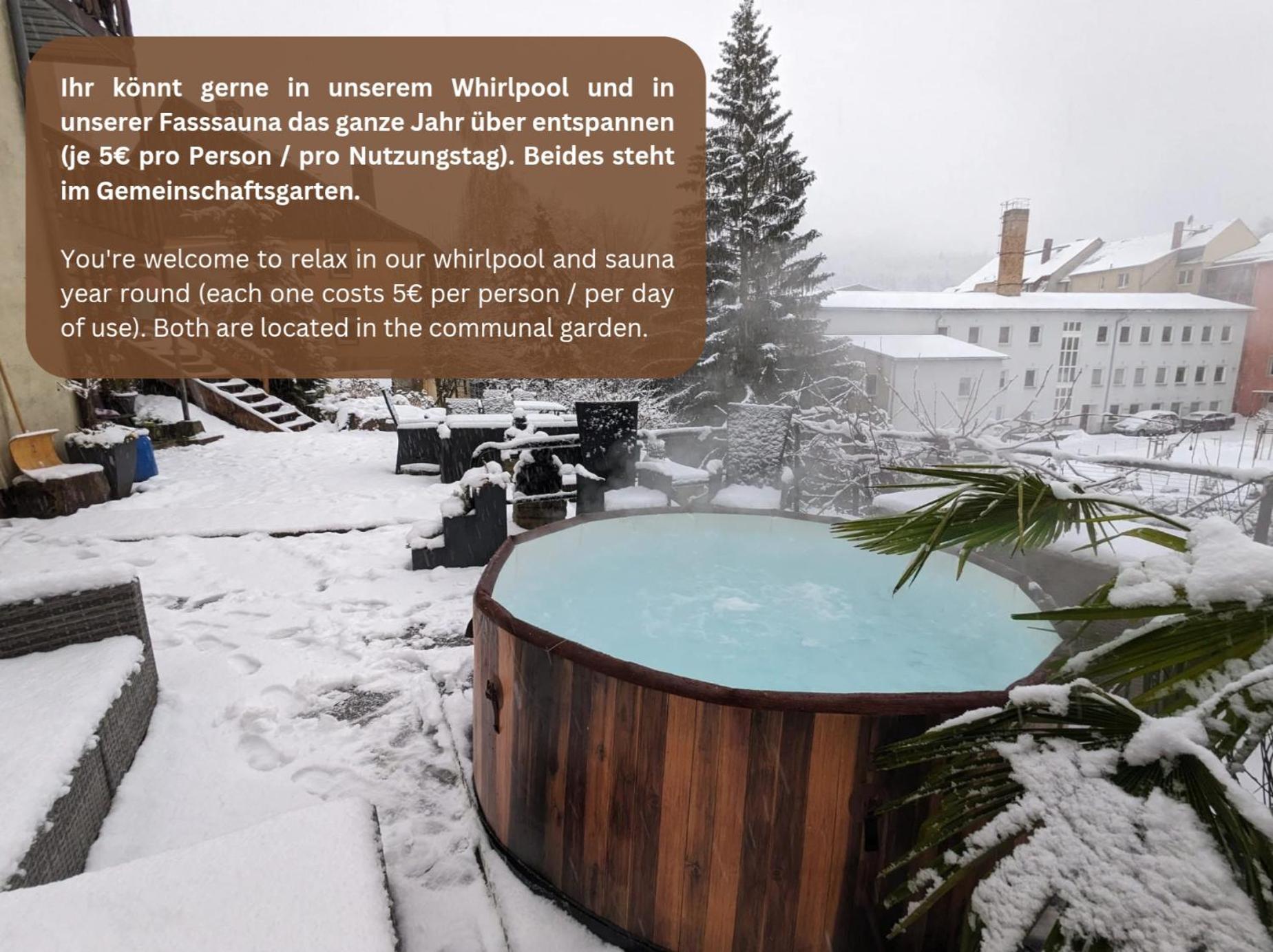 Ut - Urlaubsmagie - Urlaubstraum Mit Whirlpool, Pool & Sauna Зебниц Экстерьер фото